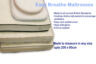 easy breathe mattresses & coloured binding
